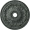 Ekena Millwork Flagstone Medallion (Canopies up to 3 7/8"), 30"OD x 3 7/8"ID x 3 1/4"P, Athenian Green Crackle CM30FLAGC - alternate 1